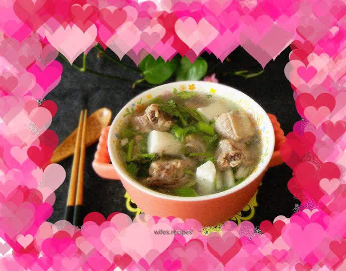 Pork ribs stewed with yam