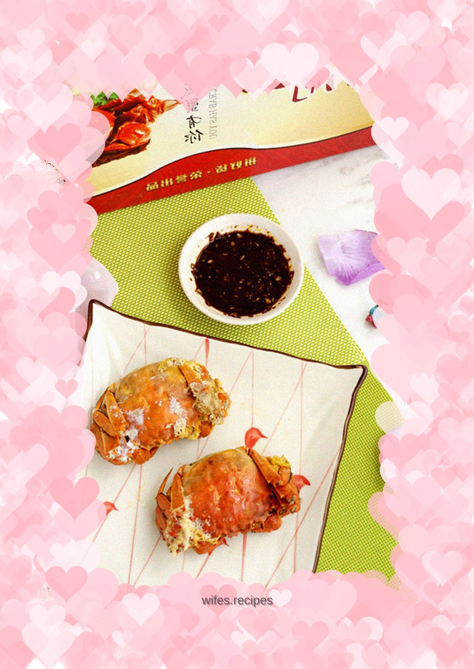 Salt grilled hairy crab