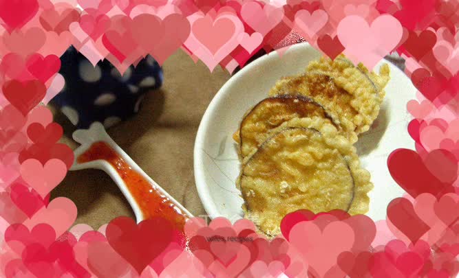 Thai eggplant carton - crispy on the outside and tender on the inside