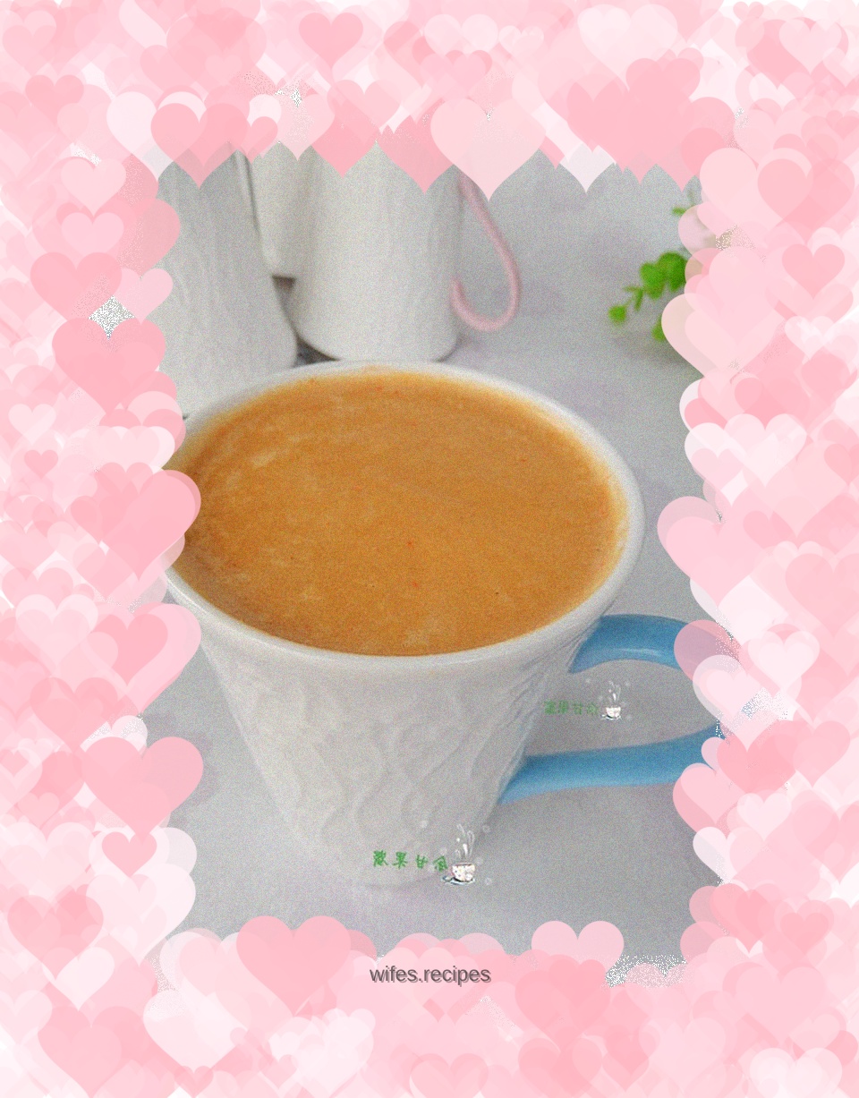 Carrot soy milk