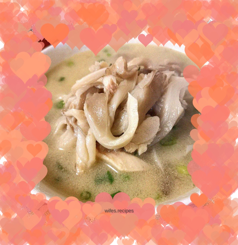 Mushroom and Chicken Soup