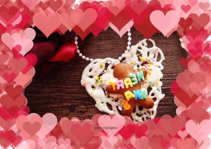 Christmas creative gingerbread man pendant