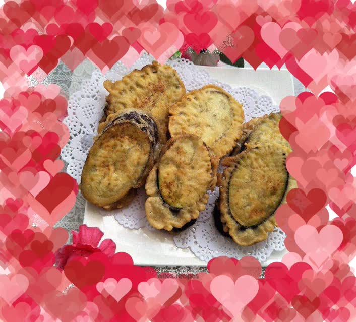 Fried eggplant box