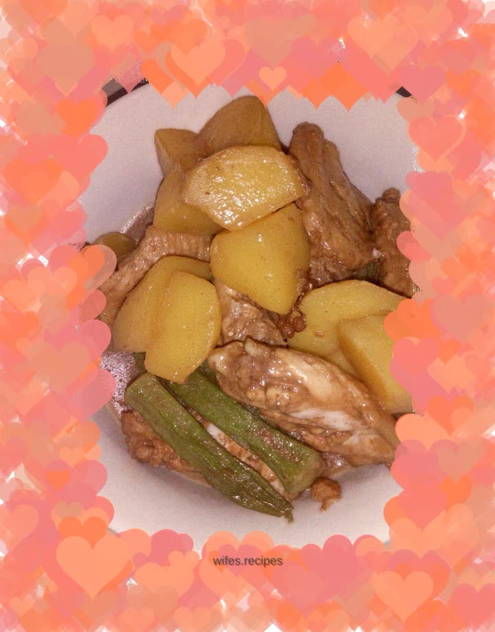 Stewed Potatoes in Wings
