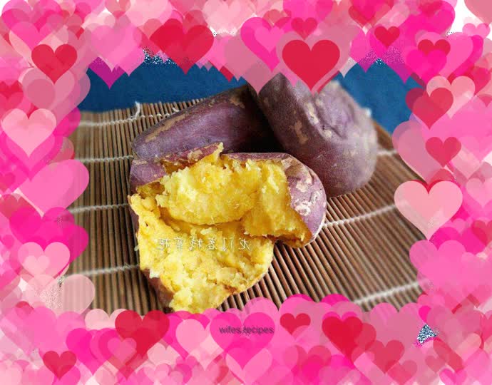 Roasted sweet potatoes