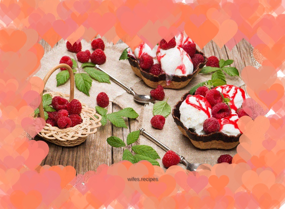 Cherry cheese ice cream