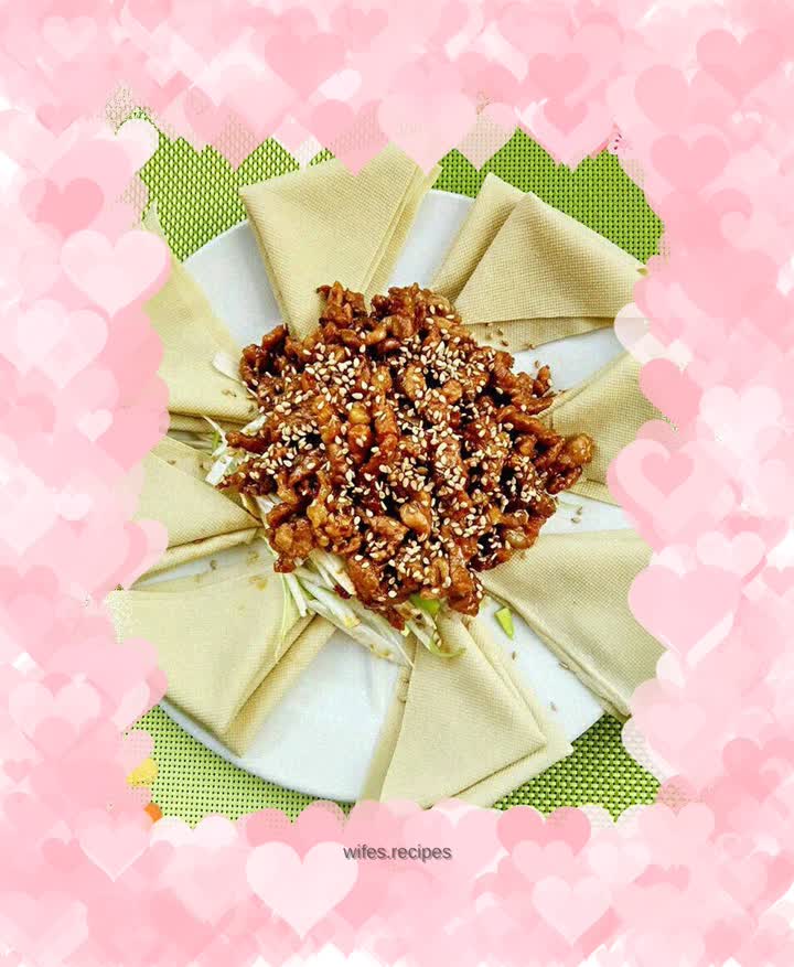 Shredded Pork with Beijing Sauce