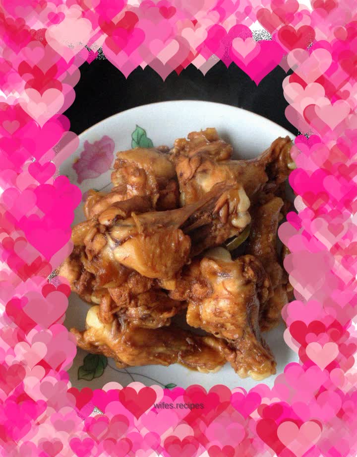 Braised chicken wing roots