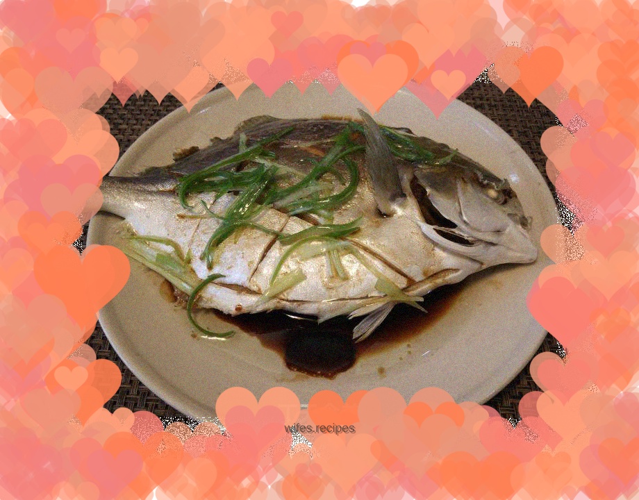 Steamed Golden Pomfret
