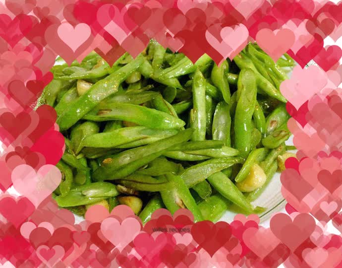 Stir-fried green beans