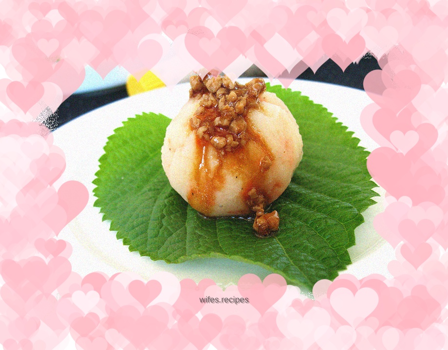 Concave shape【Mashed Potato Salad】