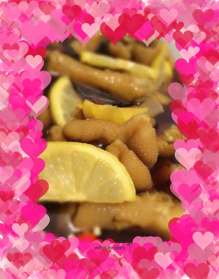 Lemon Pickled Chicken Feet