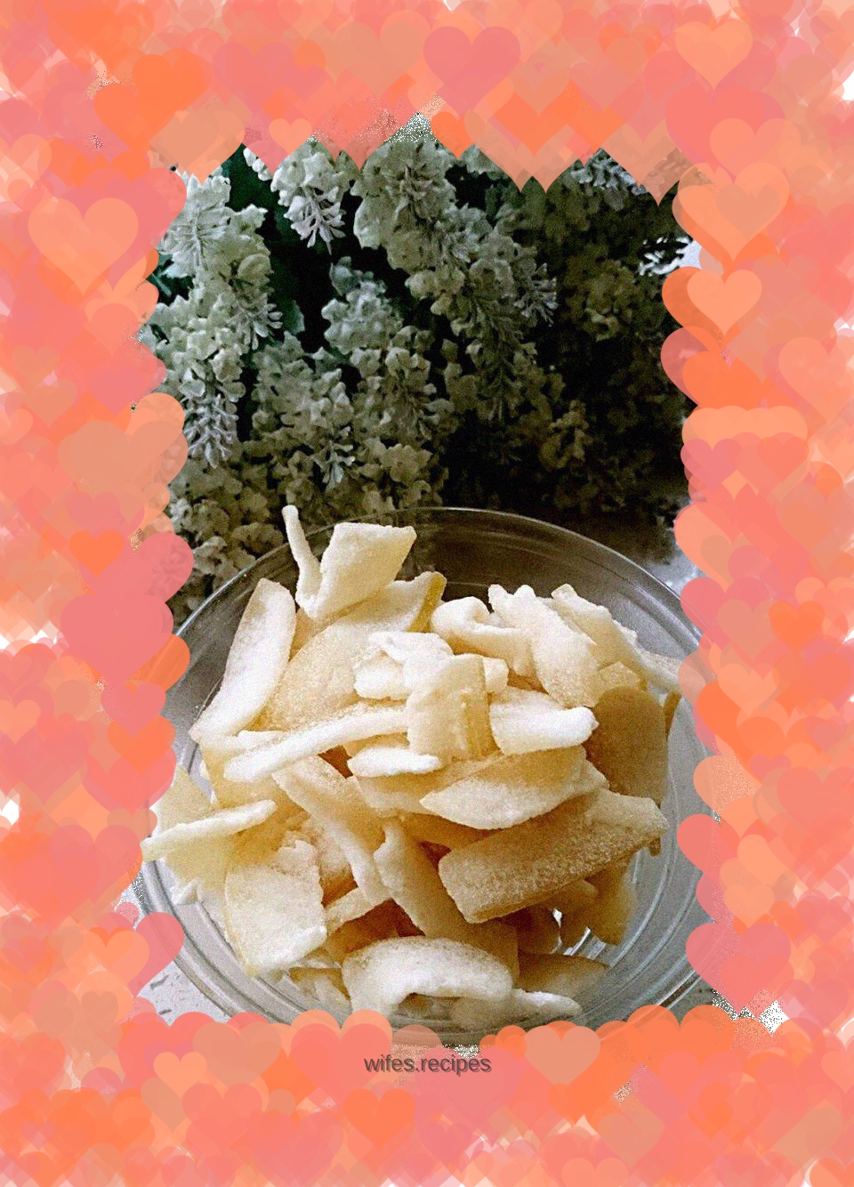 Candied grapefruit peel