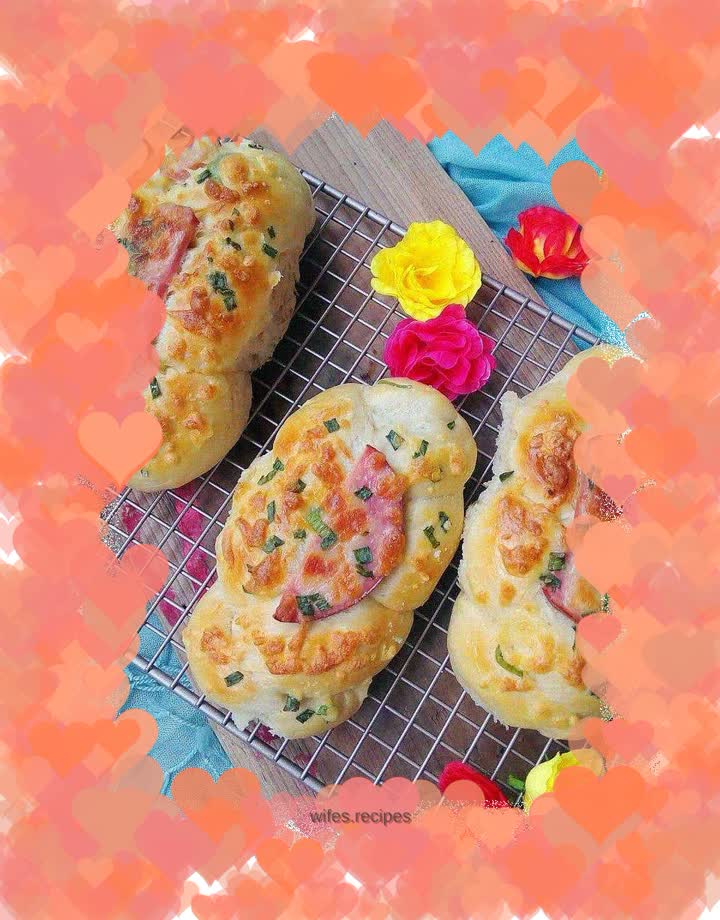 Ham and cheese bread