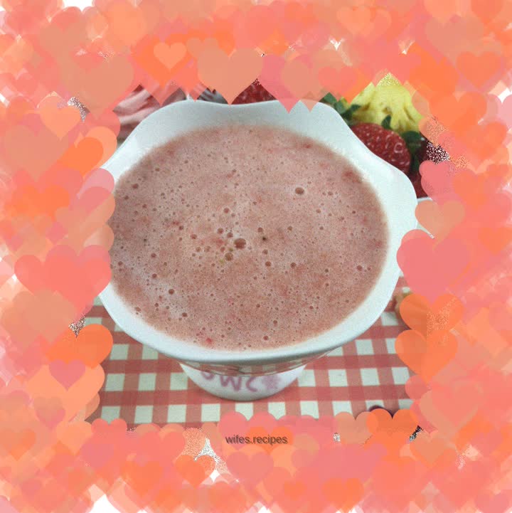 Strawberry pineapple juice