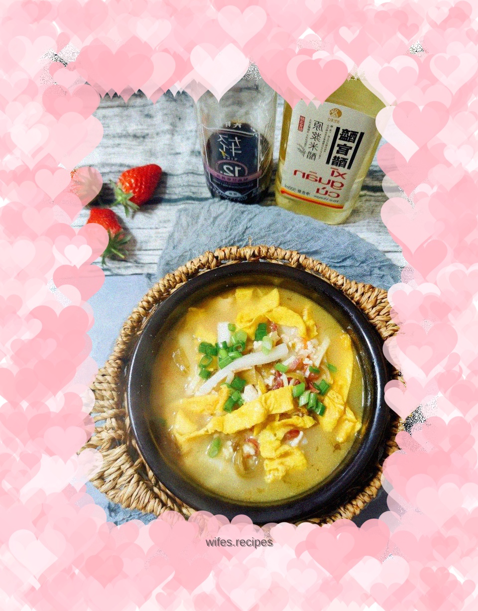 Shengzhou special snacks~~Tofu rice cake soup