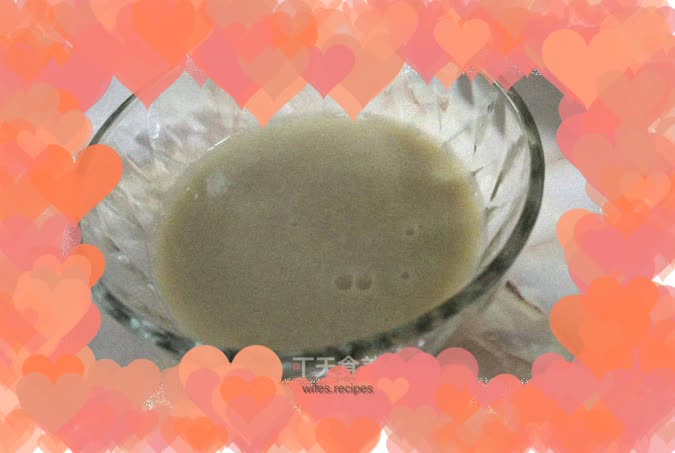 Mung bean milk that is both delicious and nutritious