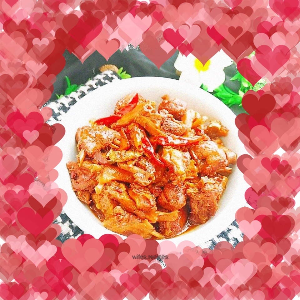 Four pieces of braised duck