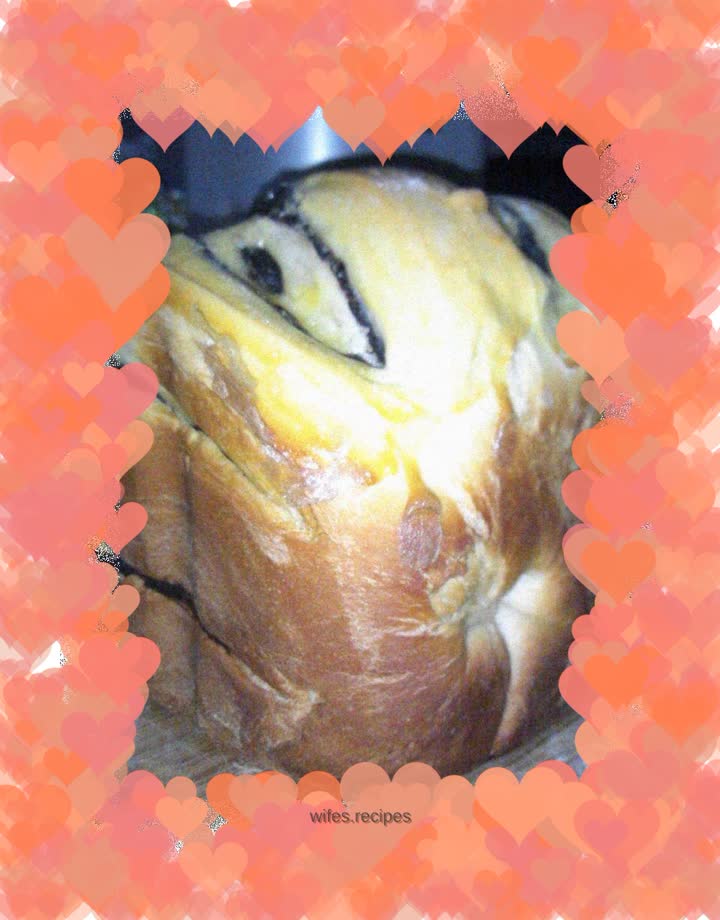 Purple Sweet Potato Toast Bread