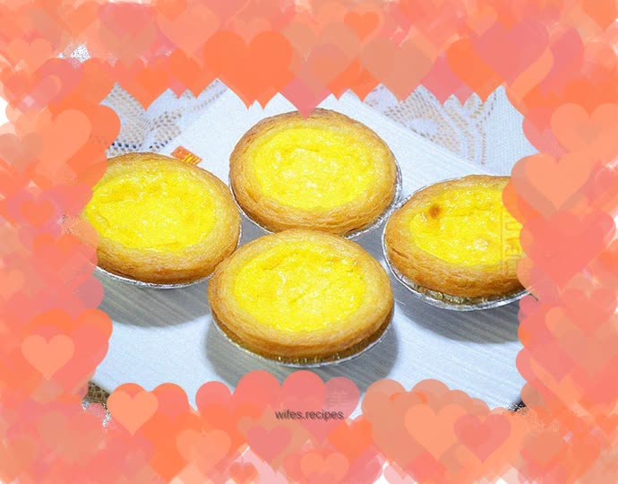 Portuguese egg tart