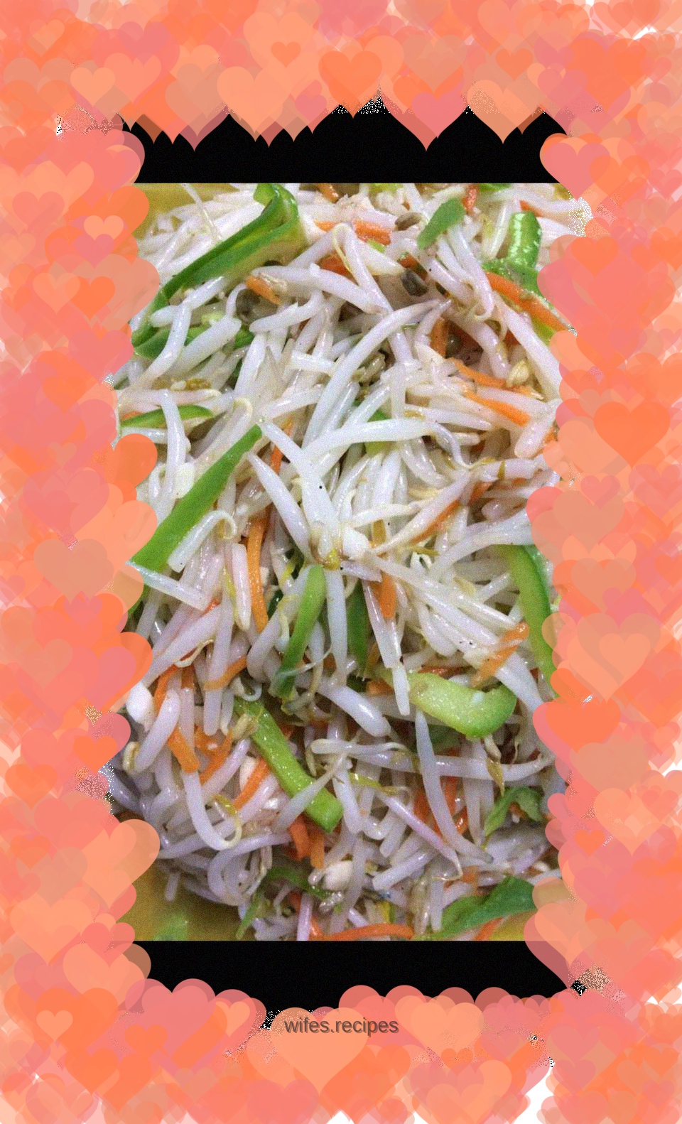 Fried bean sprouts