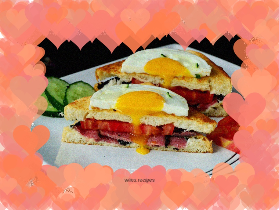 Black pepper beef sandwich