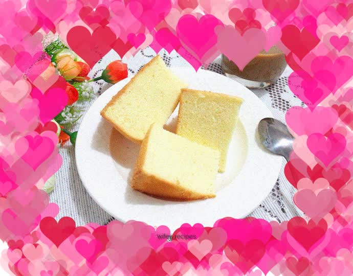 Oil-free milk chiffon cake