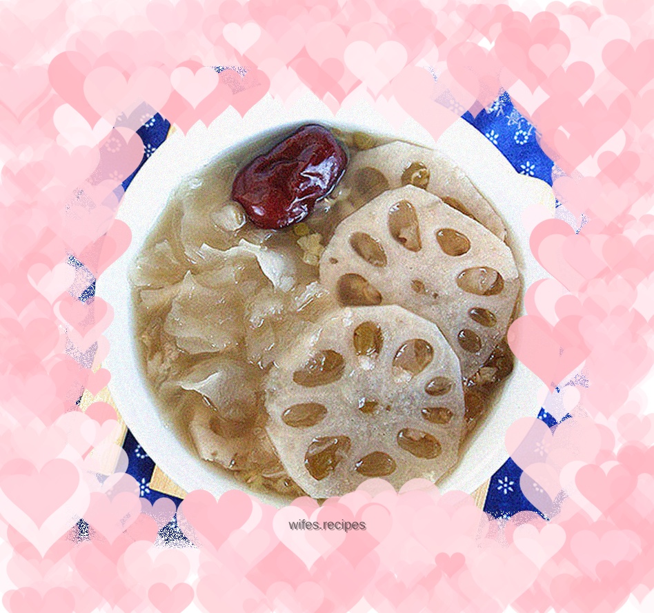 Mung Bean and Lotus Root Porridge