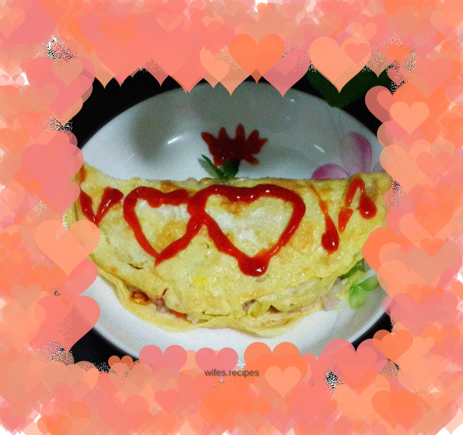 Omelet rice