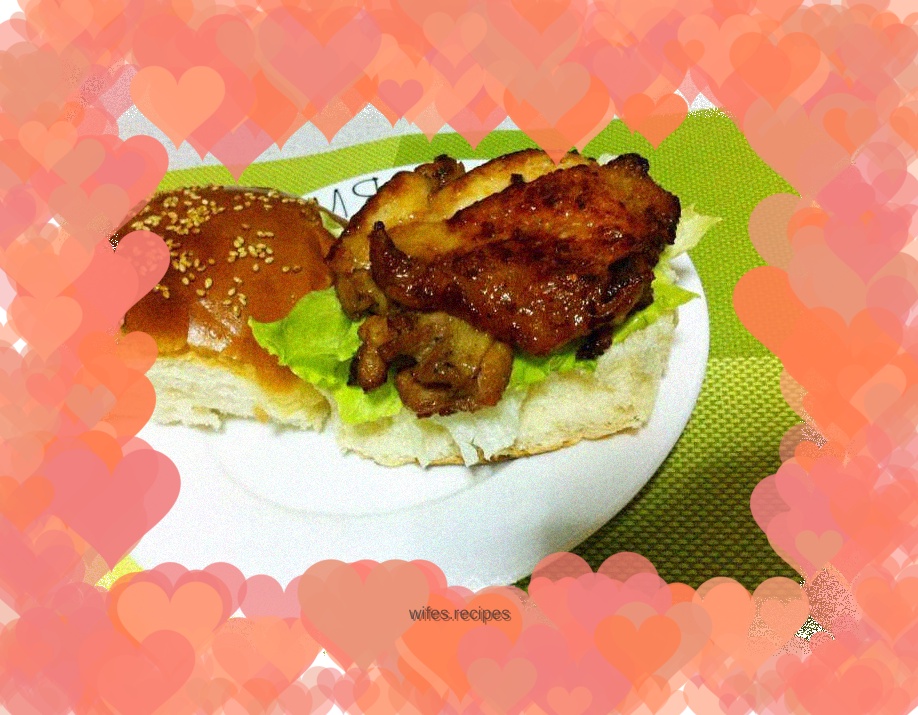 McDonald's Grilled Chicken Leg Burger