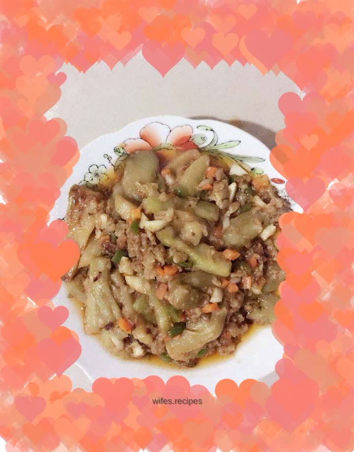 Sweet and sour eggplant (special flavor)