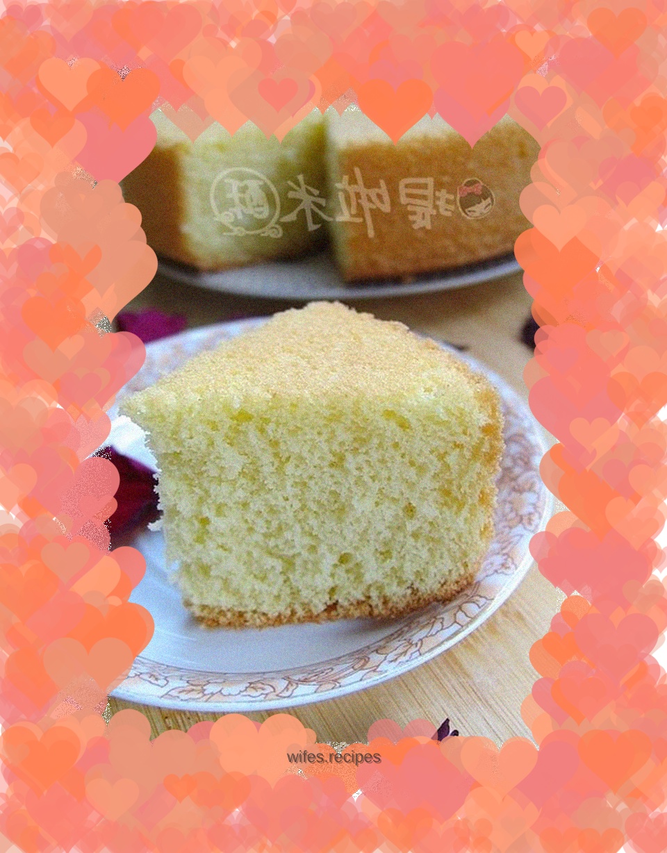 A different sponge cake - whole egg sponge