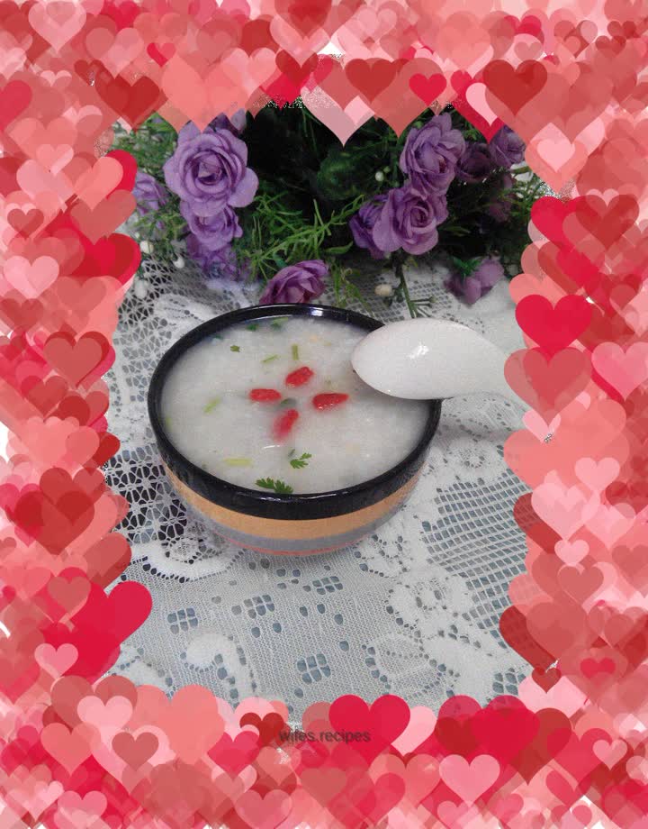 Abalone porridge