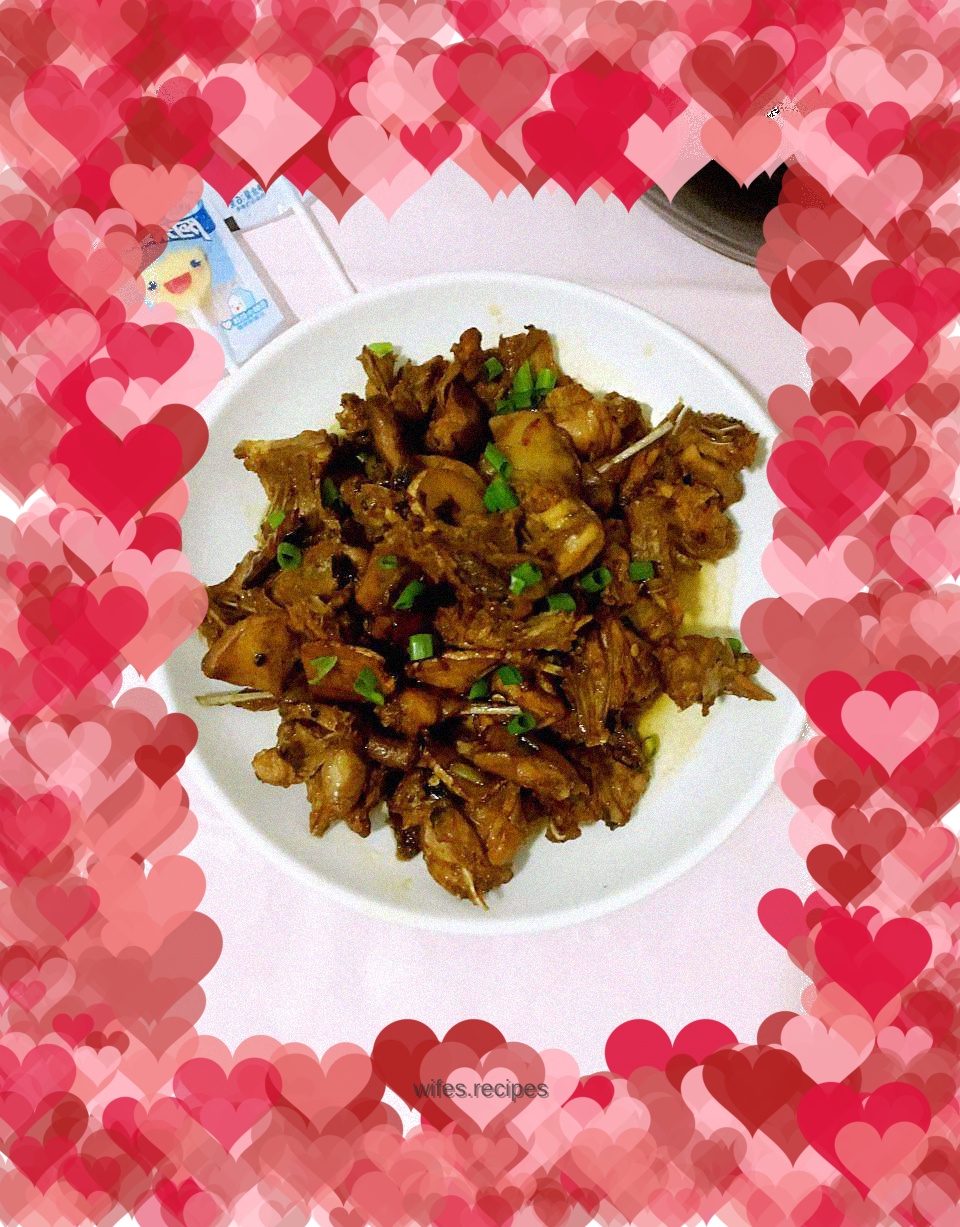 Stir-fried quail
