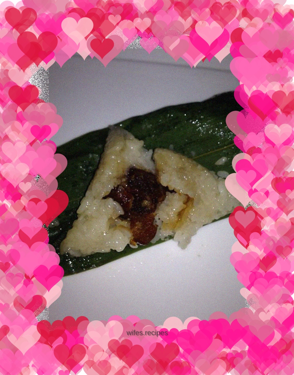 Candied Date Zongzi