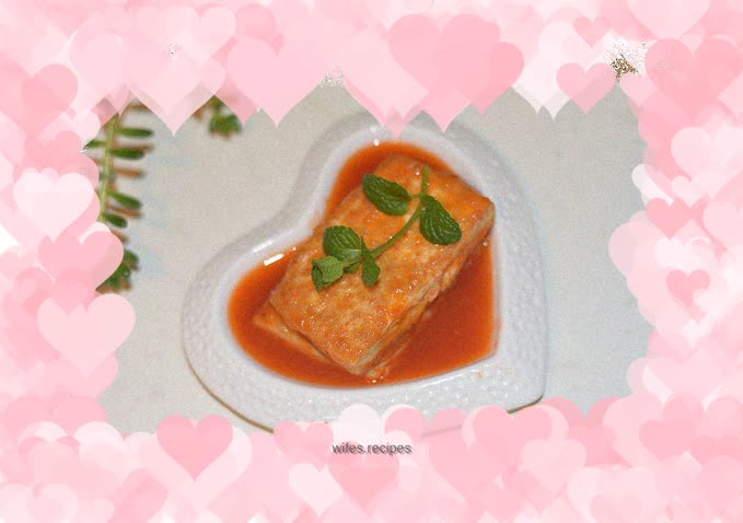 Tofu with Tomato Sauce