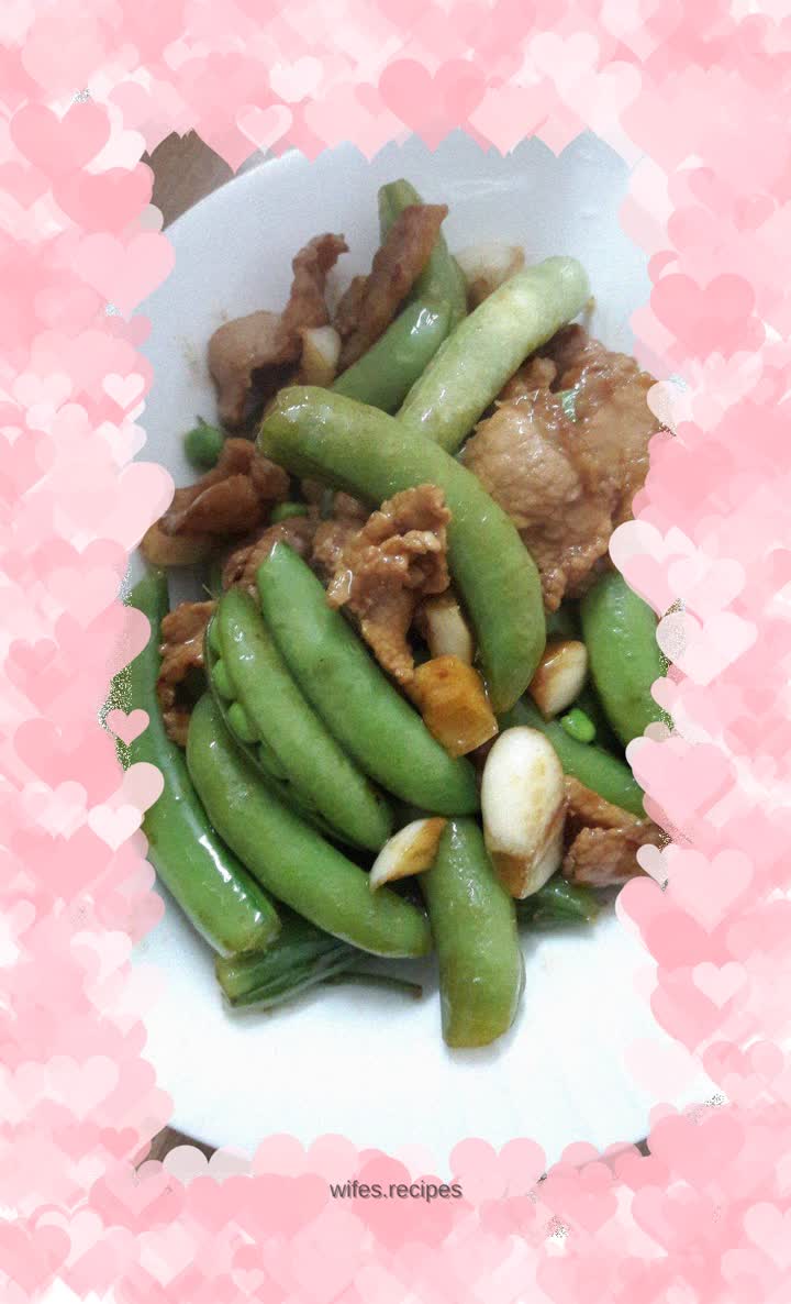 Stir-fried Pork with Sweet Beans