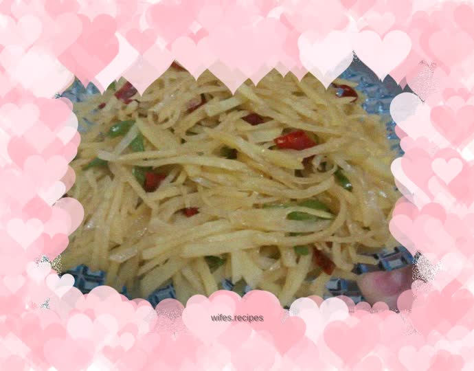 Hot and sour potato shreds