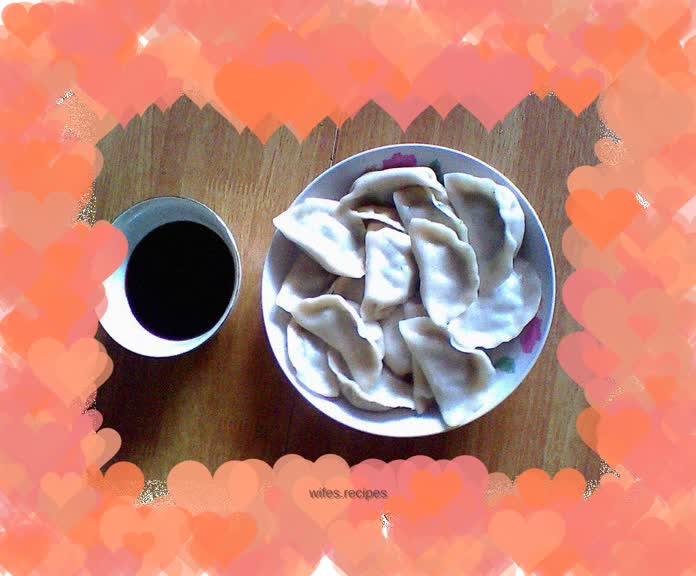 Eat fennel meat dumplings for two, boil or make pot stickers