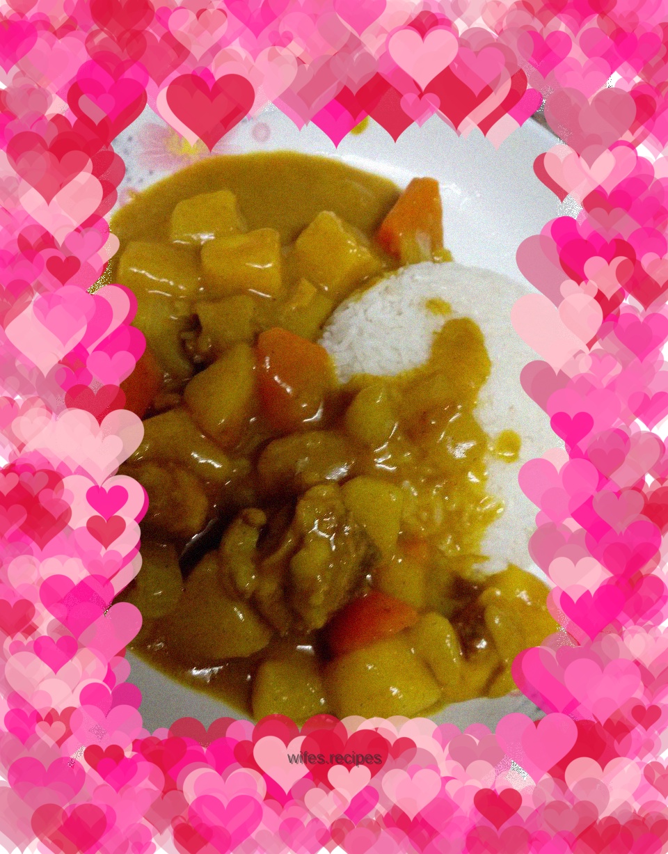 Delicious curry rice