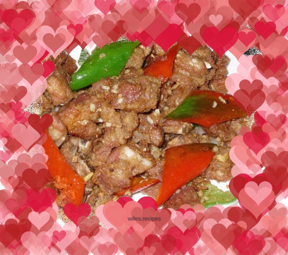 Salt and pepper pork ribs