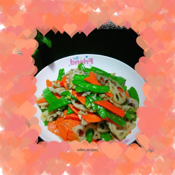 Lotus pond stir-fry