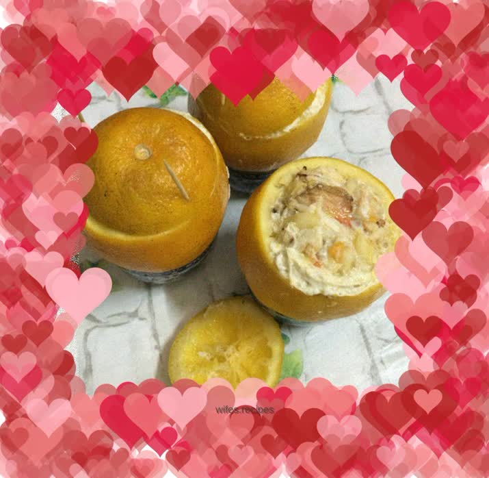 Crab Stuffed Orange