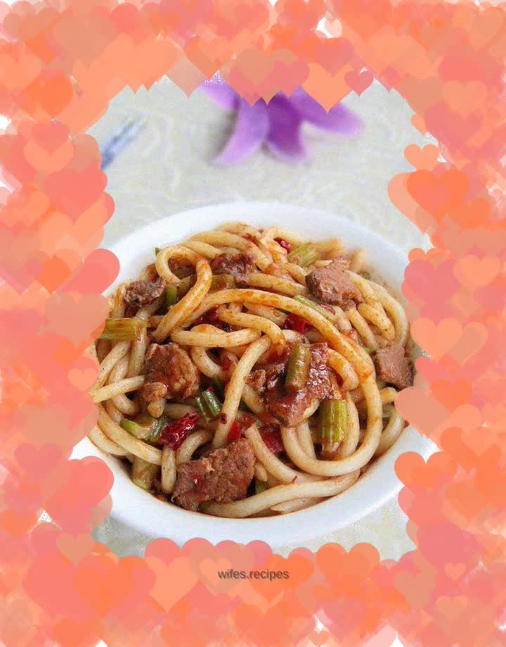 Xinjiang fried rice noodles