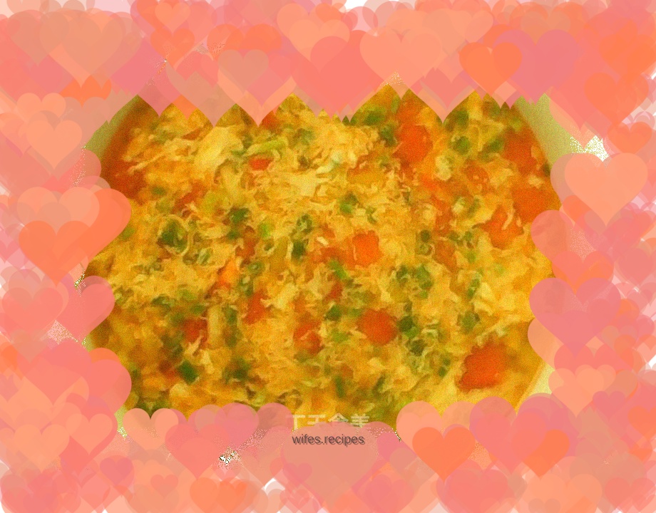 Tomato and Egg Drop Soup