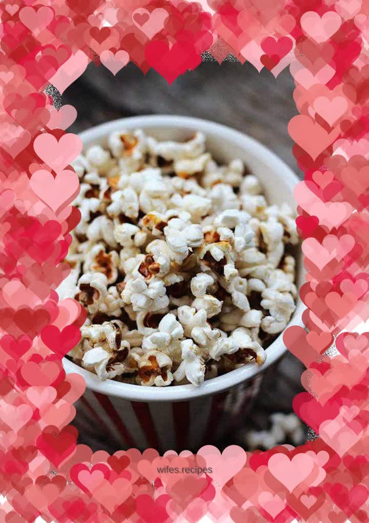 Self-exploding corn kernels