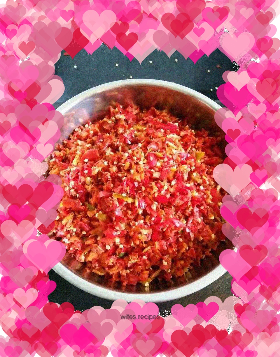 Homemade Chopped Chili