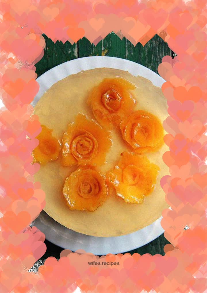 Cool Temptation---Mango Mousse Cake