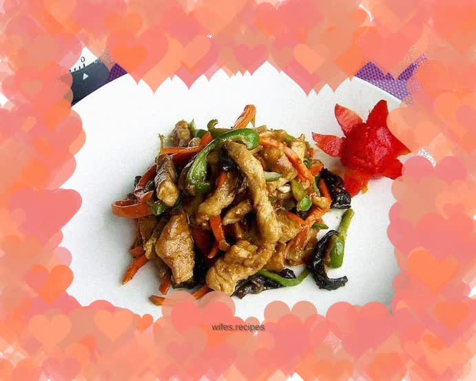 Fish-flavored shredded pork