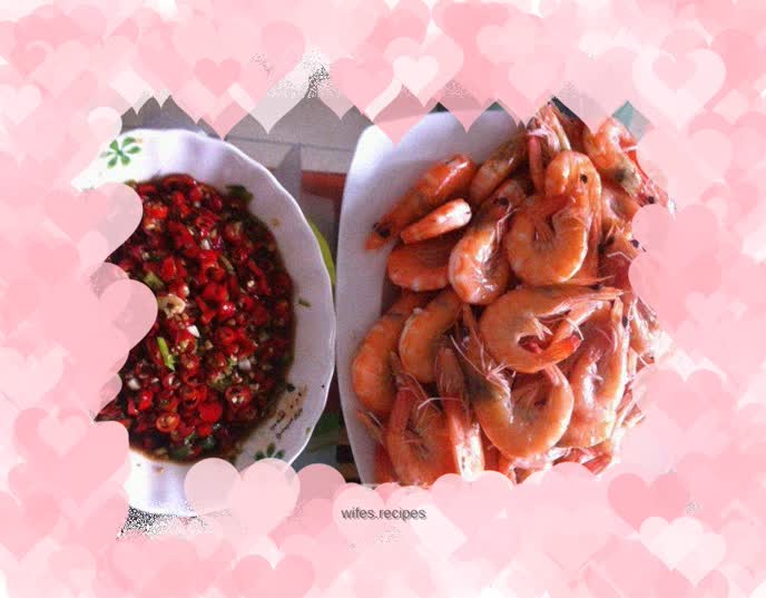 Simple and delicious boiled shrimp